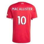 Günstige Fußballtrikots Liverpool Mac Allister 10 Heimtrikot 2025-26 Kurzarm